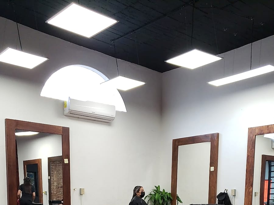 Estaciones de trabajo del salón
